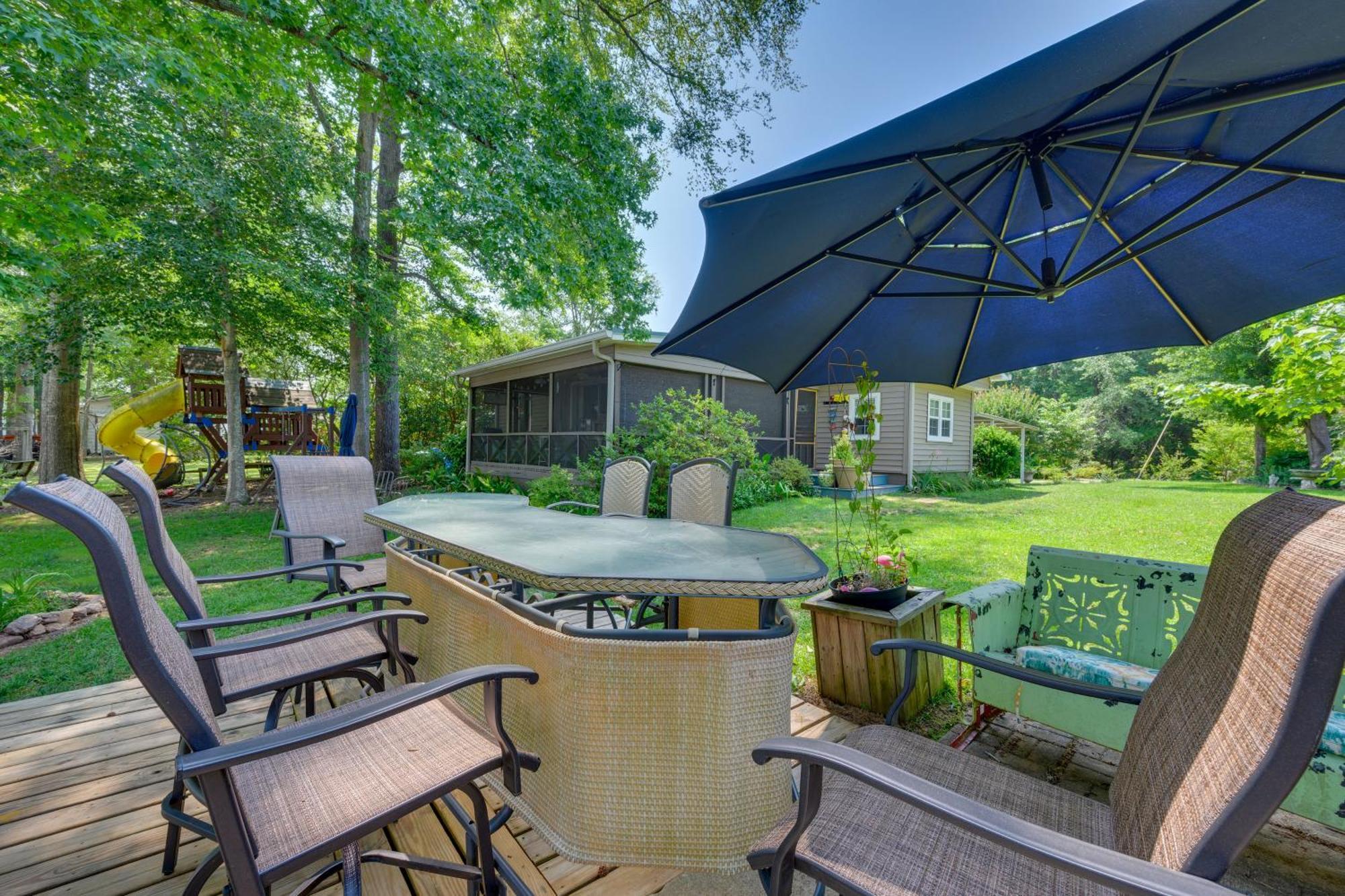 Lake Sinclair Crooked Creek Cottage With Fire Pit! Eatonton Extérieur photo